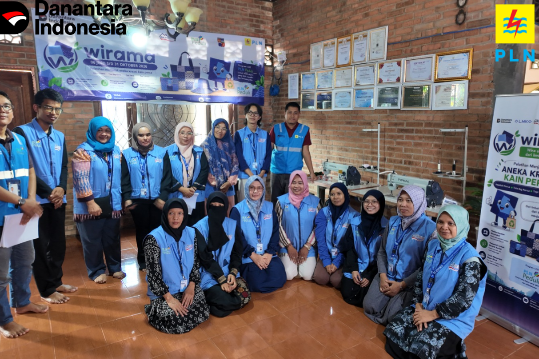 PLN Pusertif Perkuat Dampak WIRAMA, Ubah Limbah Tekstil Menjadi Peluang Usaha Masyarakat